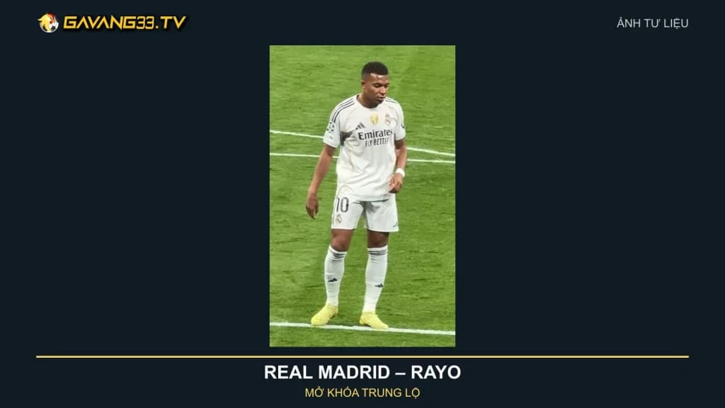 Ảnh tư liệu Kylian Mbappé trong màu áo Real Madrid